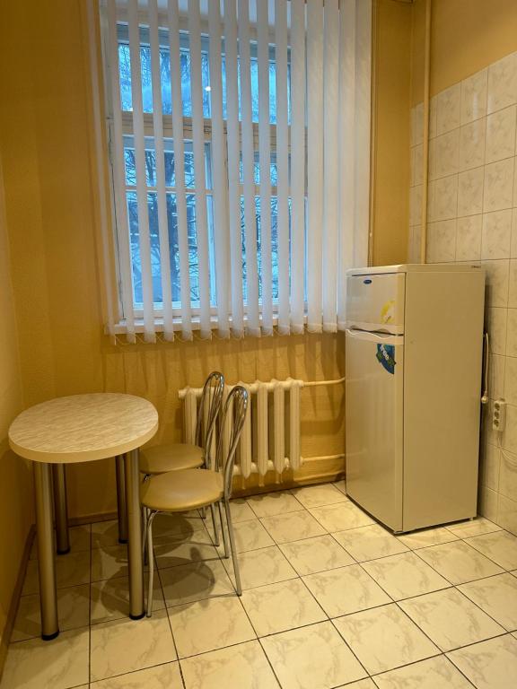 Kuchyň nebo kuchyňský kout v ubytování Sikorsky Hotel