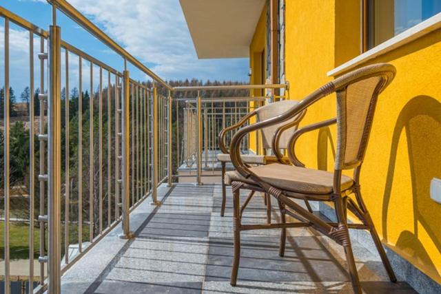 Balkón nebo terasa v ubytování hotel Galica