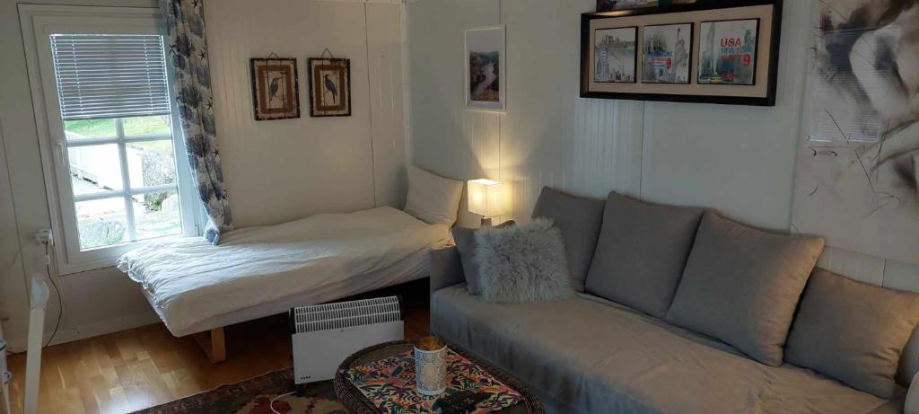 Postel nebo postele na pokoji v ubytování Ålesund New Guesthouse