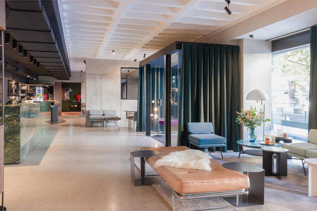 Posezení v ubytování EmiLu Design Hotel