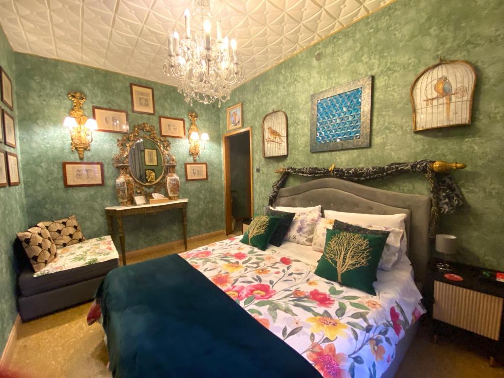 Posteľ alebo postele v izbe v ubytovaní Venetian dream apartment