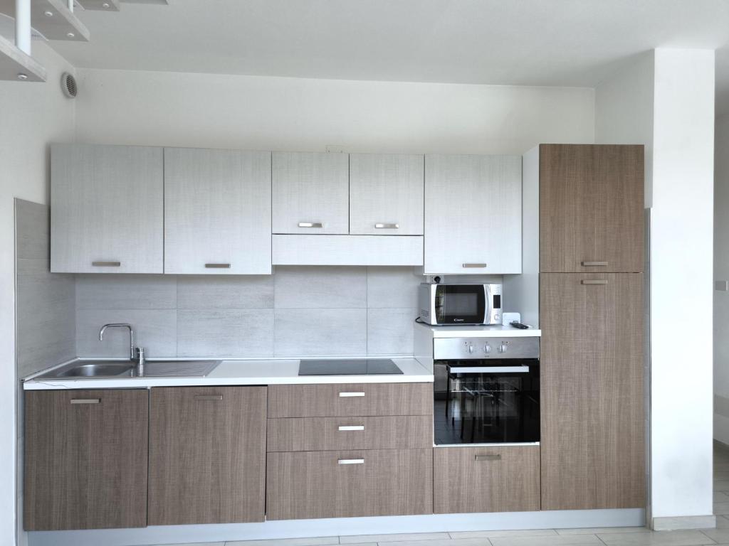 Kuchnia lub aneks kuchenny w obiekcie Residenza Pastrengo