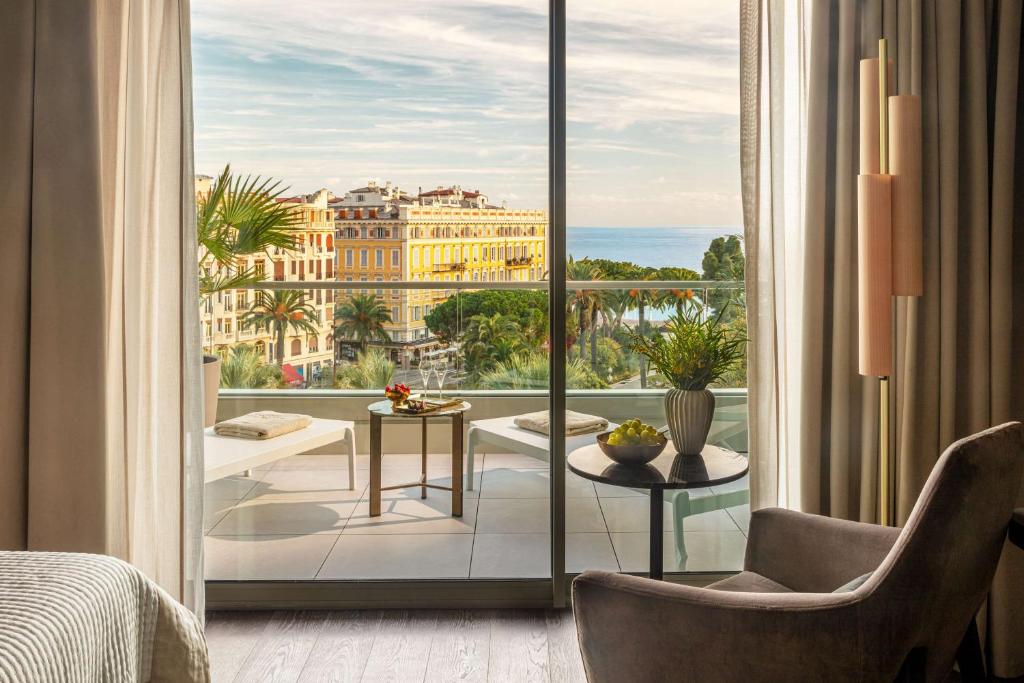 Anantara Plaza Nice Hotel - A Leading Hotel of the Worldにあるシーティングエリア