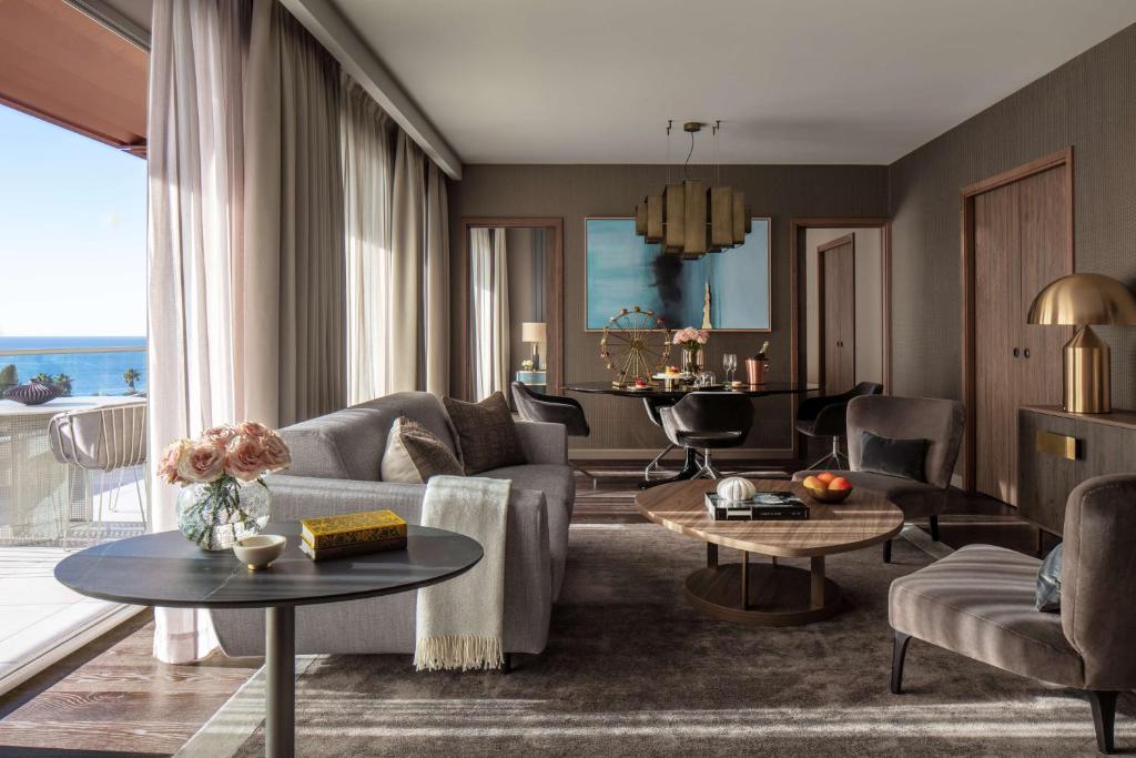 Anantara Plaza Nice Hotel - A Leading Hotel of the Worldにあるシーティングエリア