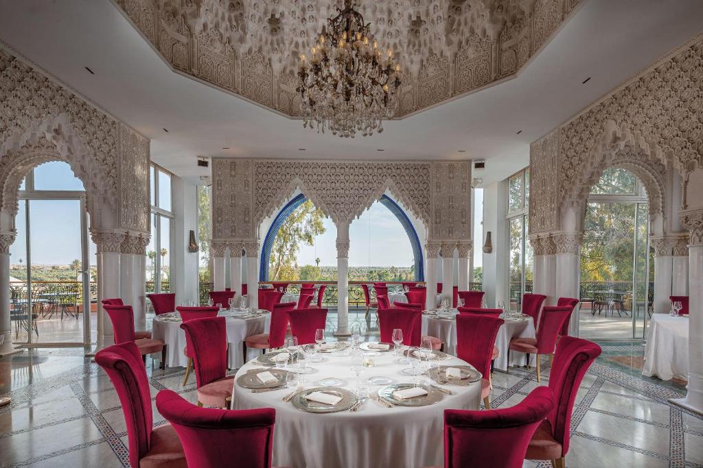 Posezení v ubytování Es Saadi Marrakech Resort - Palace