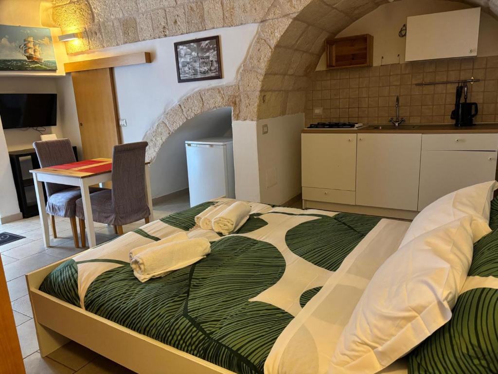 Kuchyň nebo kuchyňský kout v ubytování Don Nicola Tourist Location