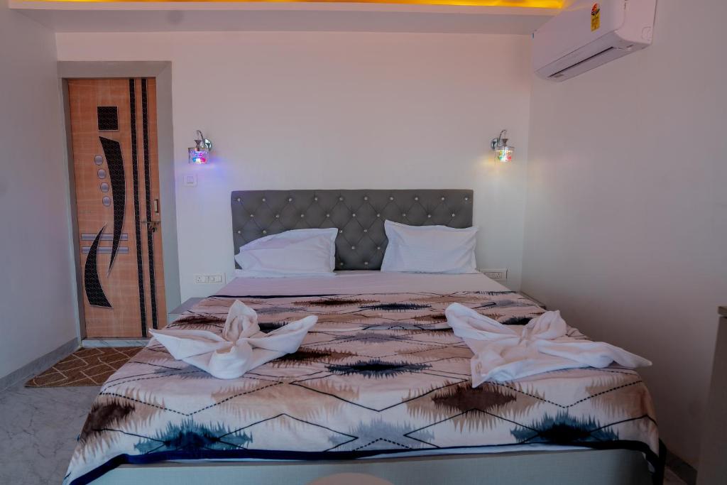 Postel nebo postele na pokoji v ubytování Serene Beach Agonda