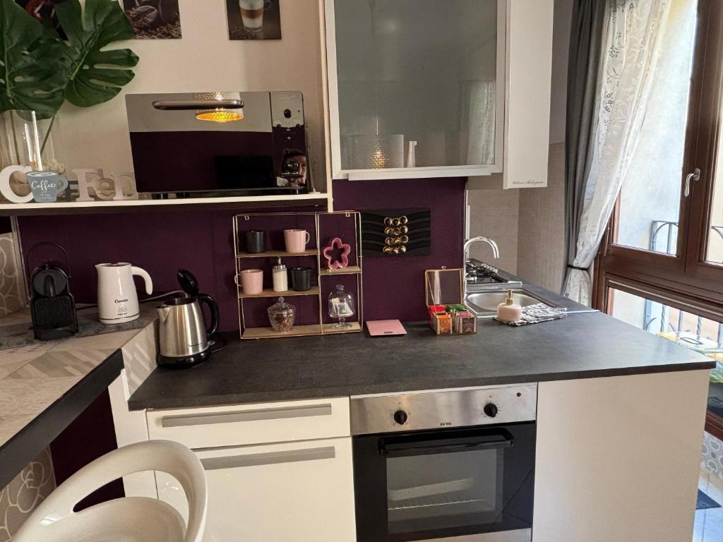 Kuchyňa alebo kuchynka v ubytovaní Casa di Silvia - City Center