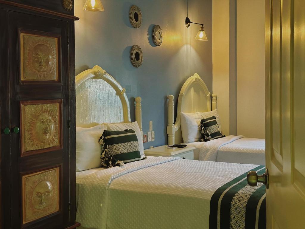 Hotel Casona Oaxaca - Quarto Duplo Deluxe Com Varanda