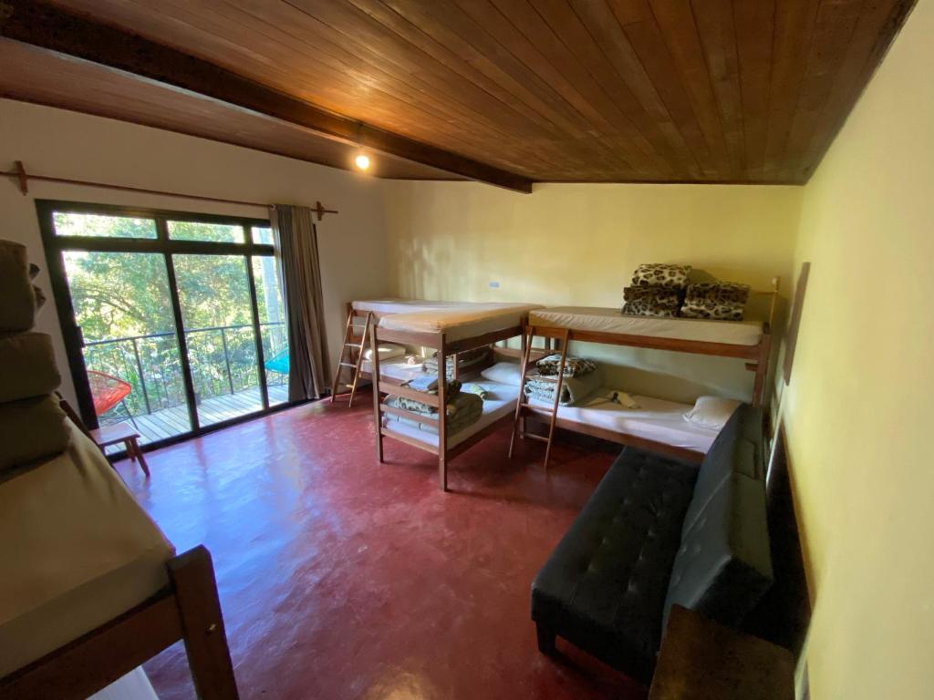 Posezení v ubytování Hostel Picus