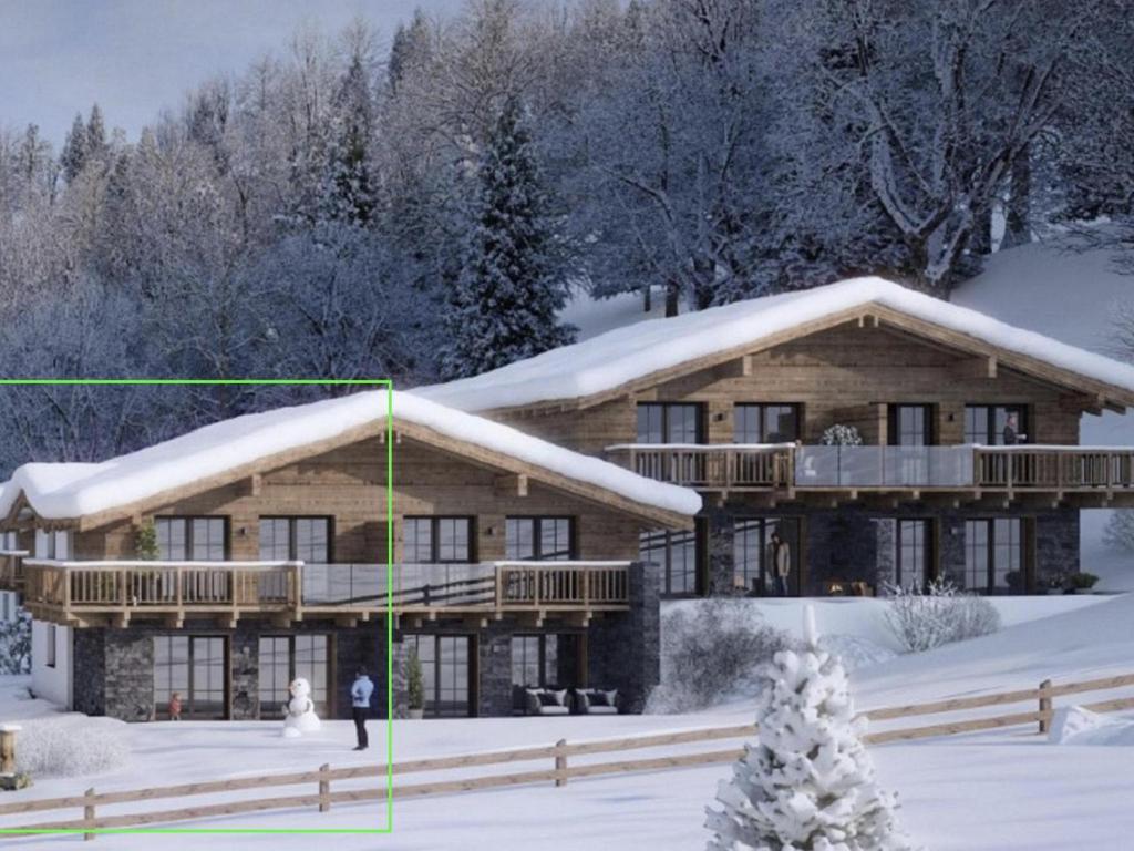 Το Tauernlodge Eben E1 τον χειμώνα