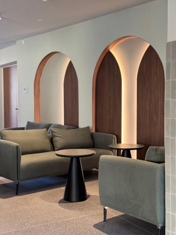 Posezení v ubytování May Hotel Mayschoß