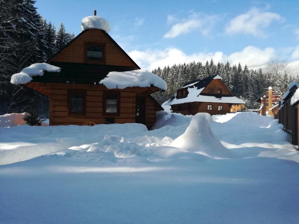 Drevenice u Jozefa v zimě