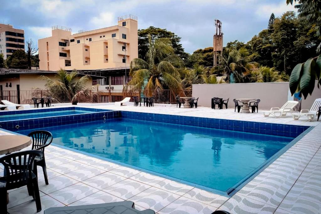 Bazén v ubytování VELINN Hotel Natureza Foz nebo v jeho okolí