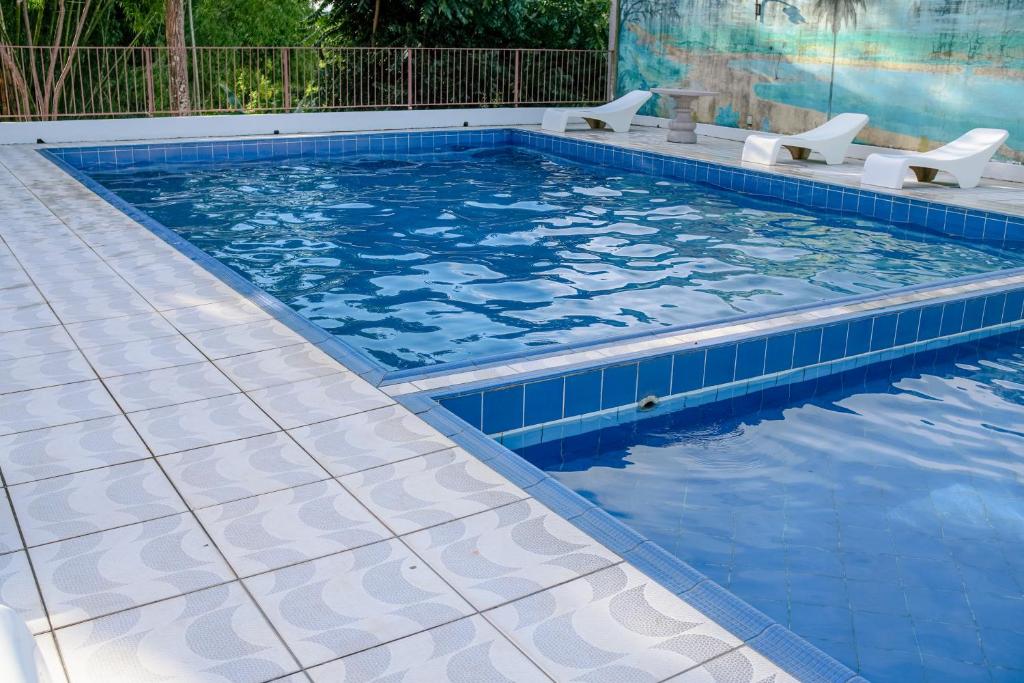Bazén v ubytování VELINN Hotel Natureza Foz nebo v jeho okolí