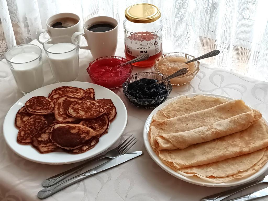 Jídlo v ubytování v soukromí nebo okolí