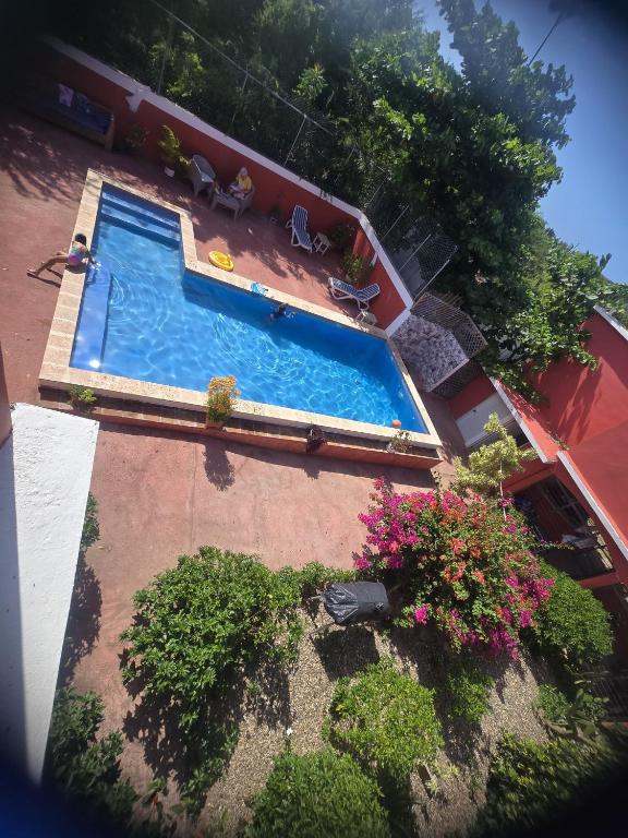 Bazén v ubytování Villa KIKI Ensenada nebo v jeho okolí