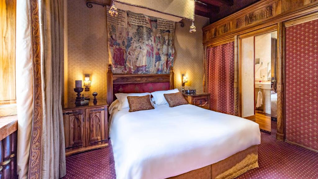 Château de Codignat - Habitación Con Cama Grande Y Vistas Al Jardín