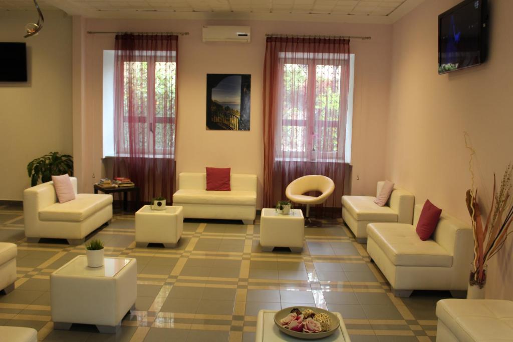 Posezení v ubytování Hotel Santa Marta