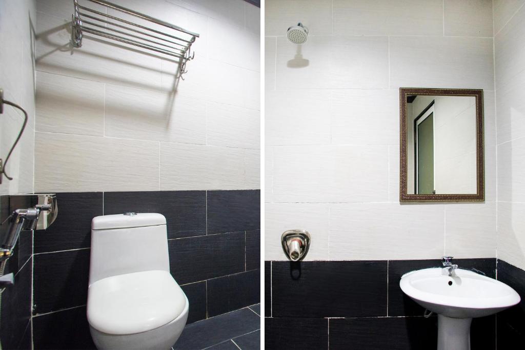 Koupelna v ubytování Super OYO 1219 Hotel Bbk