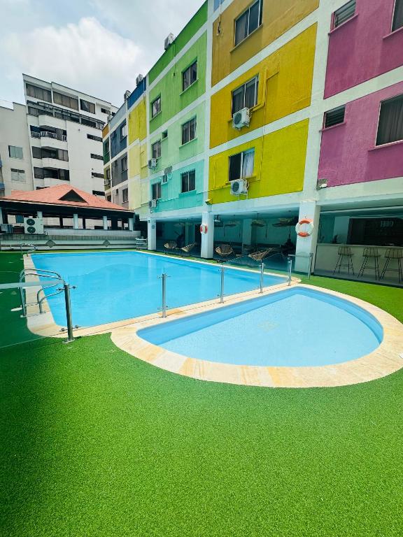 Bazén v ubytování Hotel Guane nebo v jeho okolí