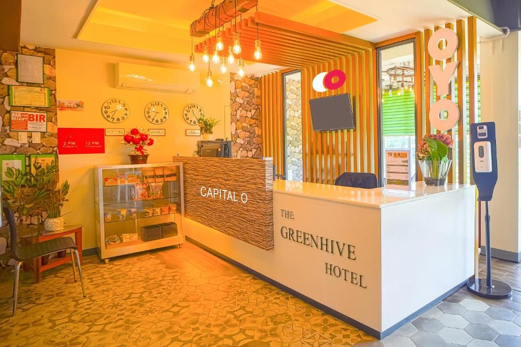 Vstupní hala nebo recepce v ubytování Capital O OYO 785 The Greenhive Hotel