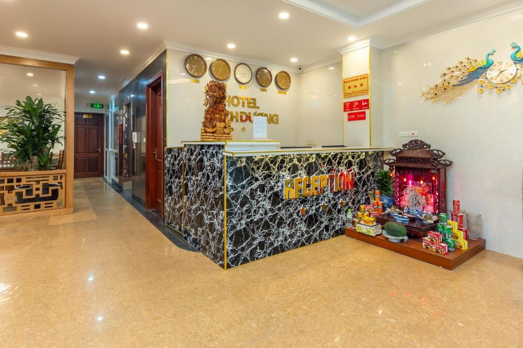 Vstupní hala nebo recepce v ubytování Super OYO Capital O 387 Bach Duong Hotel