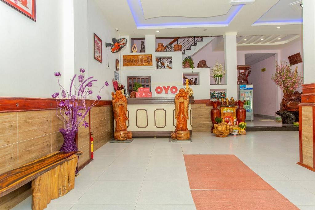 Posezení v ubytování OYO 962 Tulip Motel
