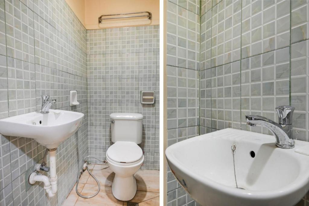 Koupelna v ubytování OYO 912 Fb Suites