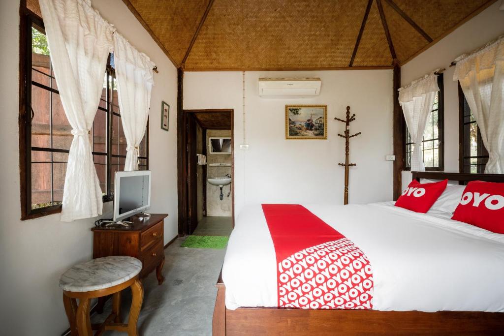 Fotografie z fotogalerie ubytování OYO 766 Zompo Baan Din Resort v destinaci Mae Taeng