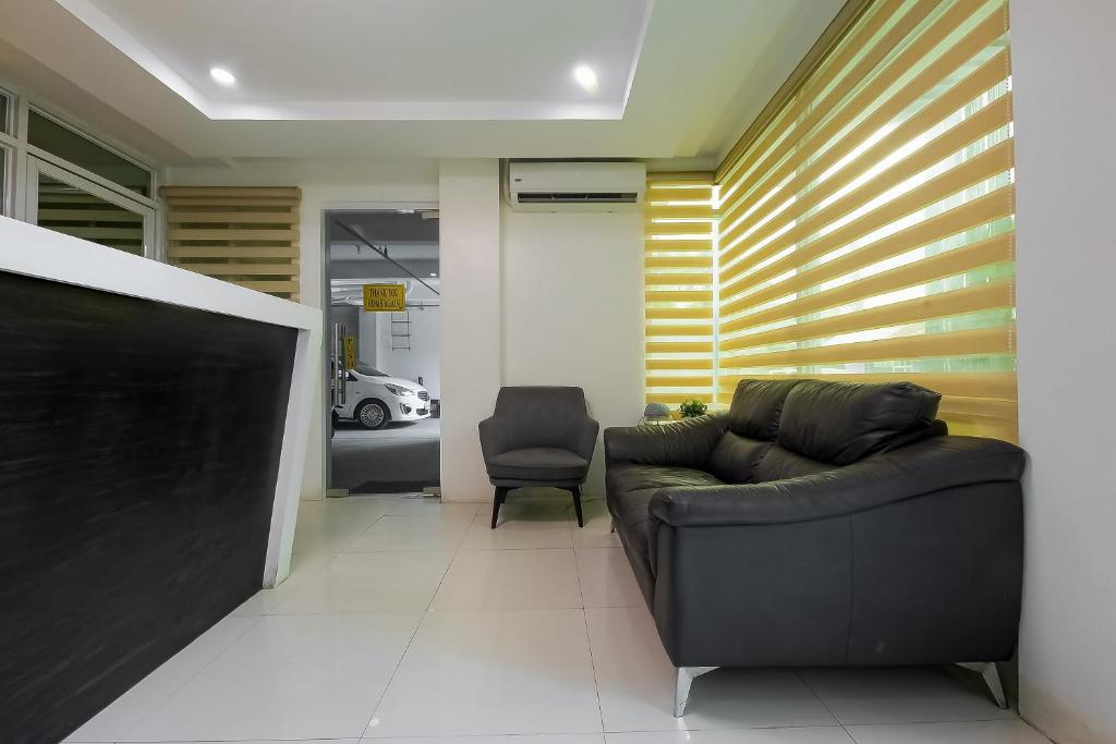 Posezení v ubytování JQV Hotel