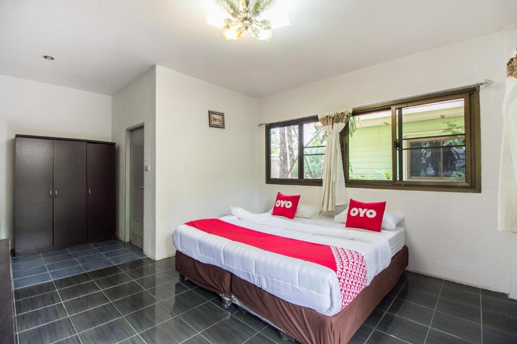 Postel nebo postele na pokoji v ubytování Piyapruk Resort