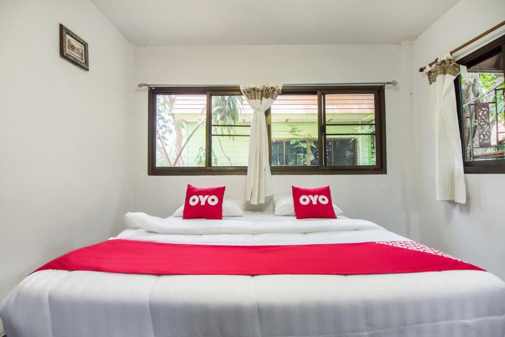 Postel nebo postele na pokoji v ubytování Piyapruk Resort