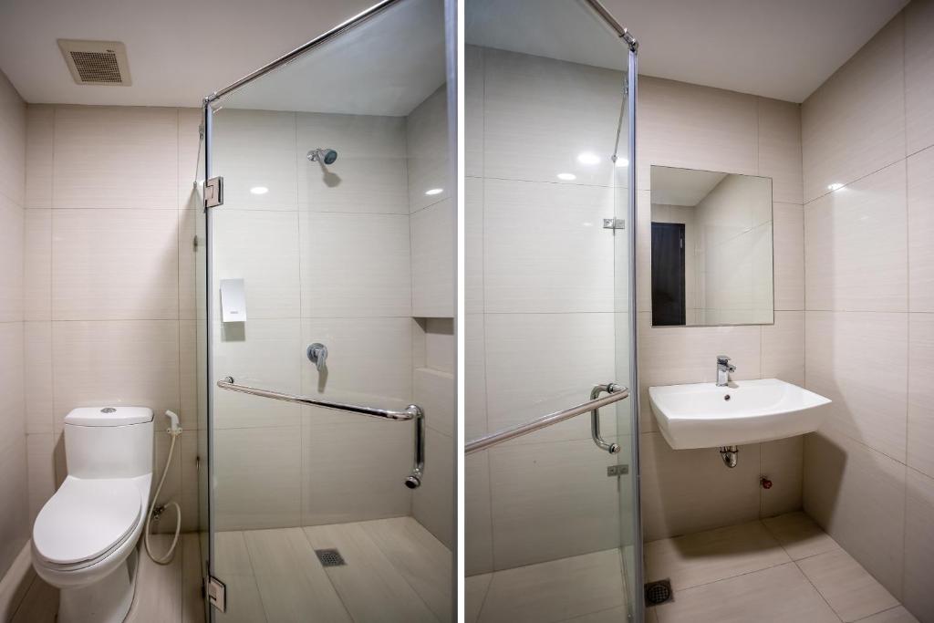 Koupelna v ubytování Capital O 827 Speciale Hotel