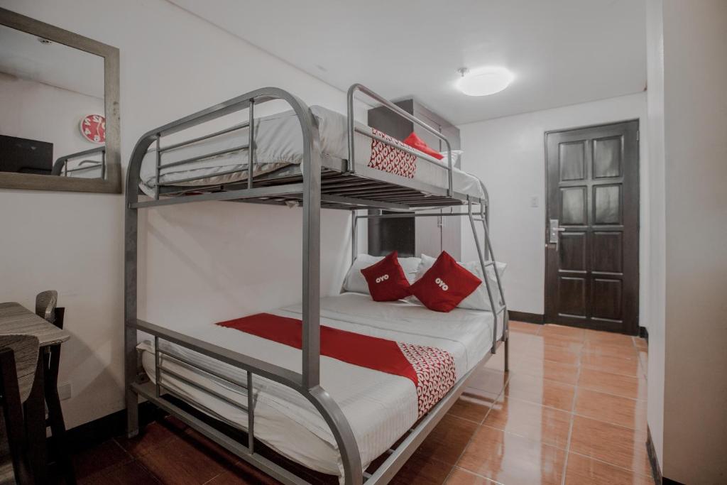 Postel nebo postele na pokoji v ubytování Haeinsa Condotel