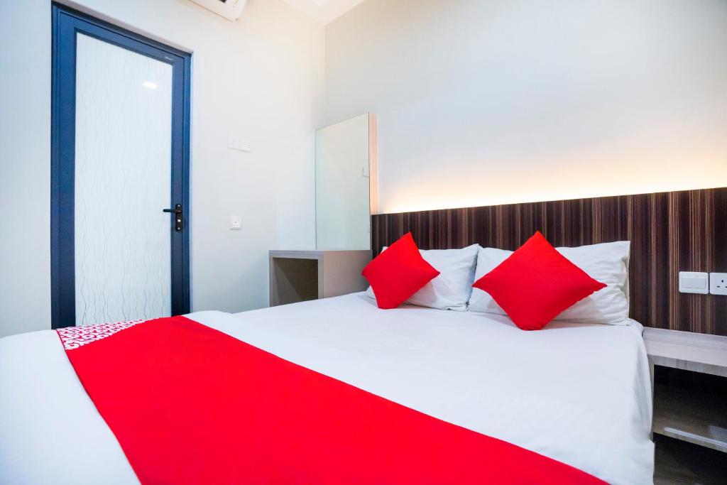 Postel nebo postele na pokoji v ubytování Hope Hotel