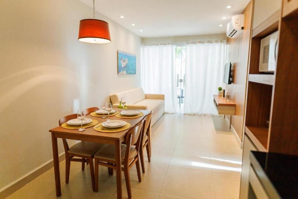 Χώρος καθιστικού στο Apartamento Aqualand Park Resort