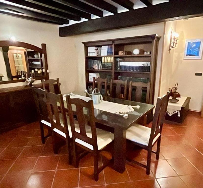 Χώρος καθιστικού στο La casona de la alberca