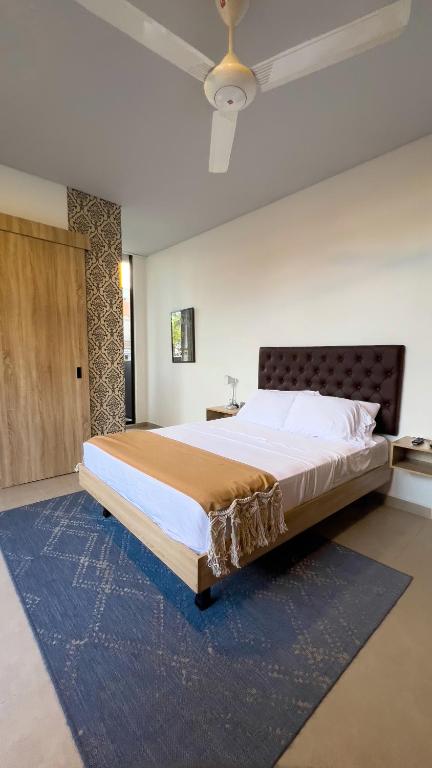 Postel nebo postele na pokoji v ubytování Star AV 37 HOTEL