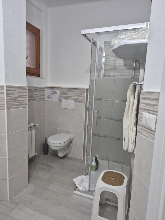 Koupelna v ubytování Beach Rooms 2 Self Check-in