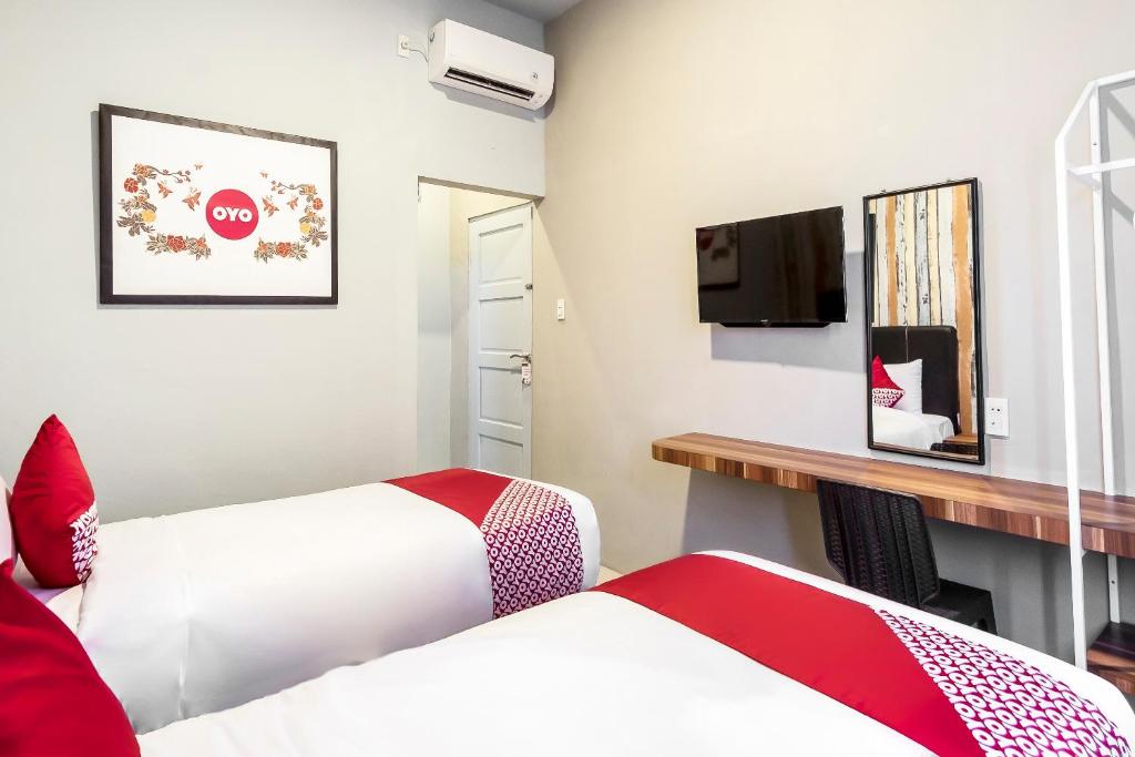 Hotel O Mangaan Residence - Habitación Deluxe Con 2 Camas Individuales