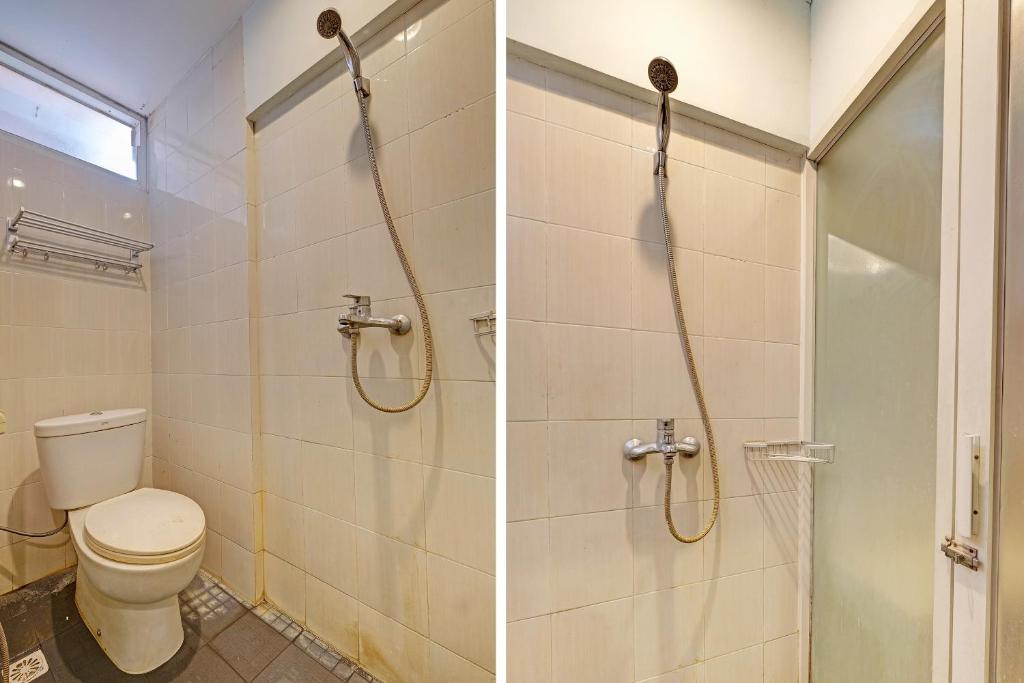 Koupelna v ubytování Sky Guesthouse