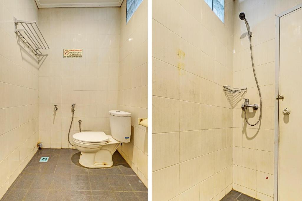 Koupelna v ubytování Sky Guesthouse