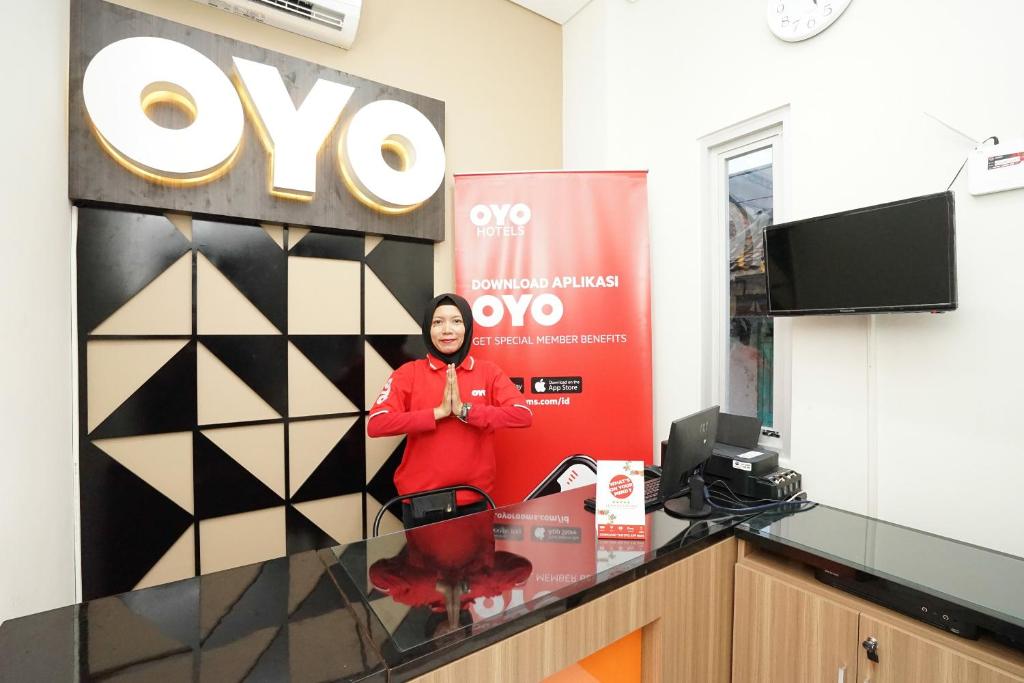 TV a/nebo společenská místnost v ubytování Super OYO Capital O 614 Graha 8 Syariah