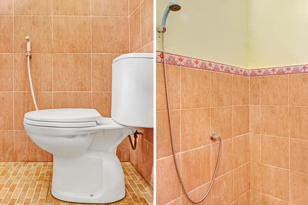 Koupelna v ubytování OYO 90423 Hotel Aman