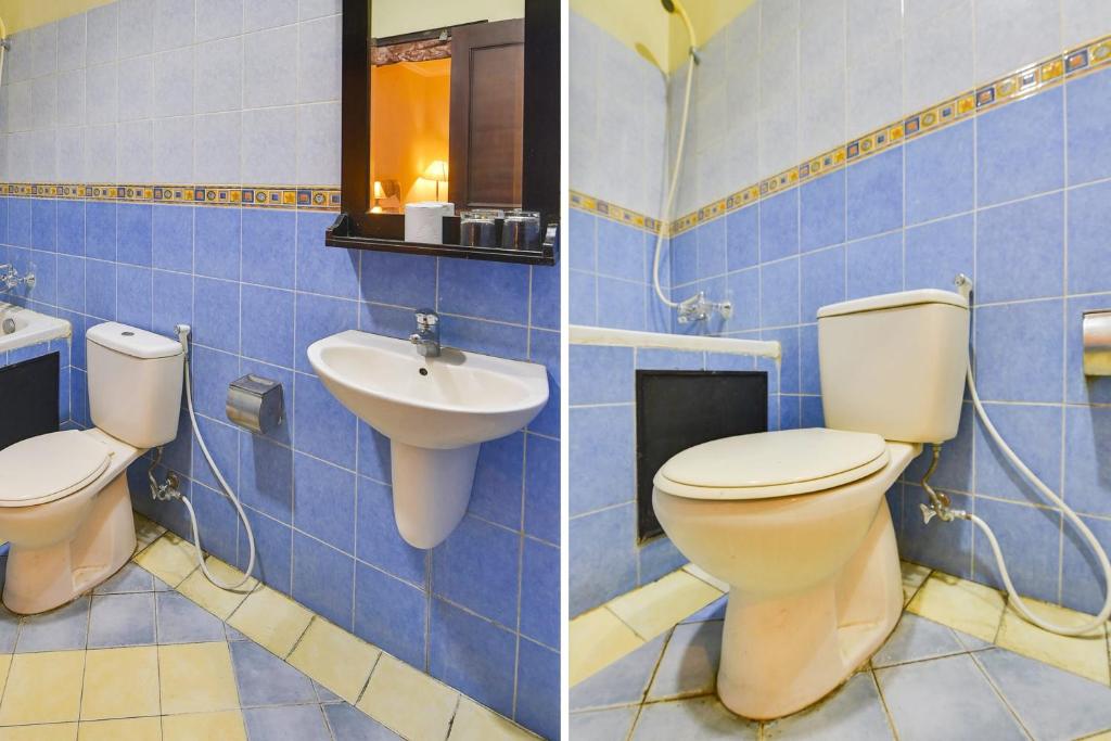Koupelna v ubytování Super OYO Townhouse Oak Maxi Hotel Legian