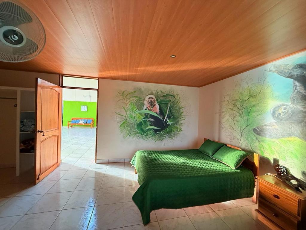Posezení v ubytování La Tigra Mountain House