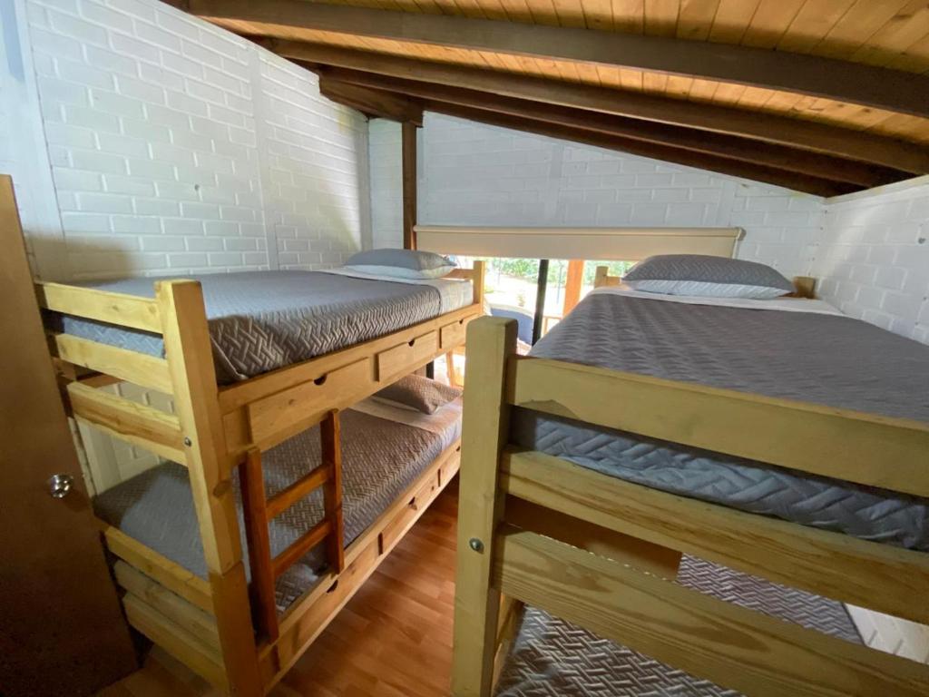 Postel nebo postele na pokoji v ubytování Finca mi Fortuna