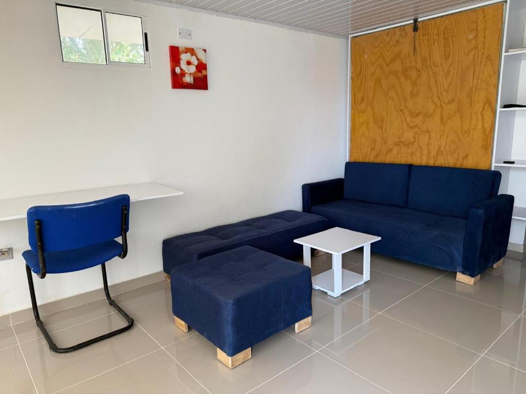Posezení v ubytování Club House