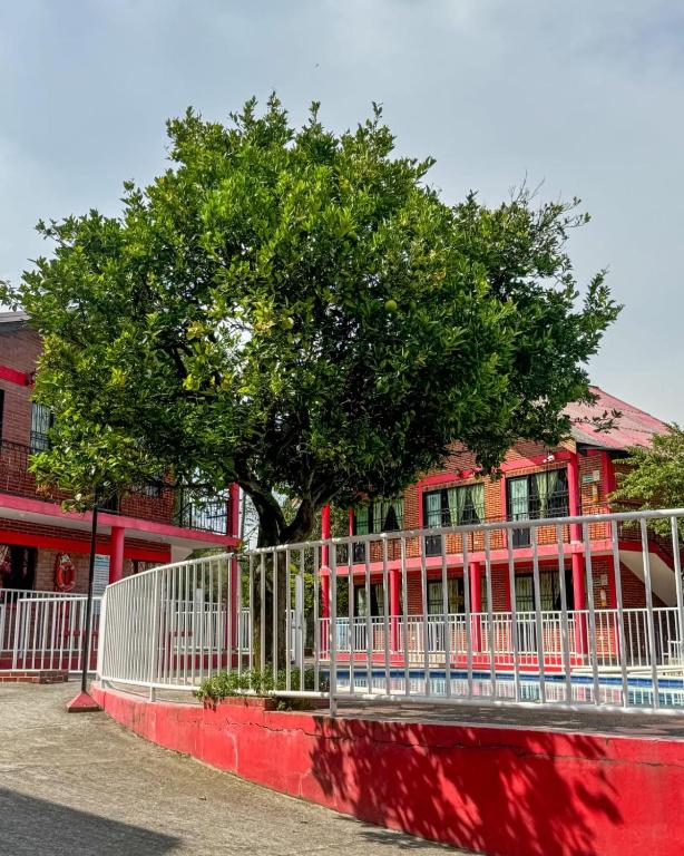 Hoone, kus korterhotell asub